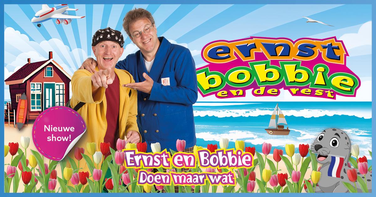 Maak kans op kaarten voor de Ernst, Bobbie En De Rest theatershow